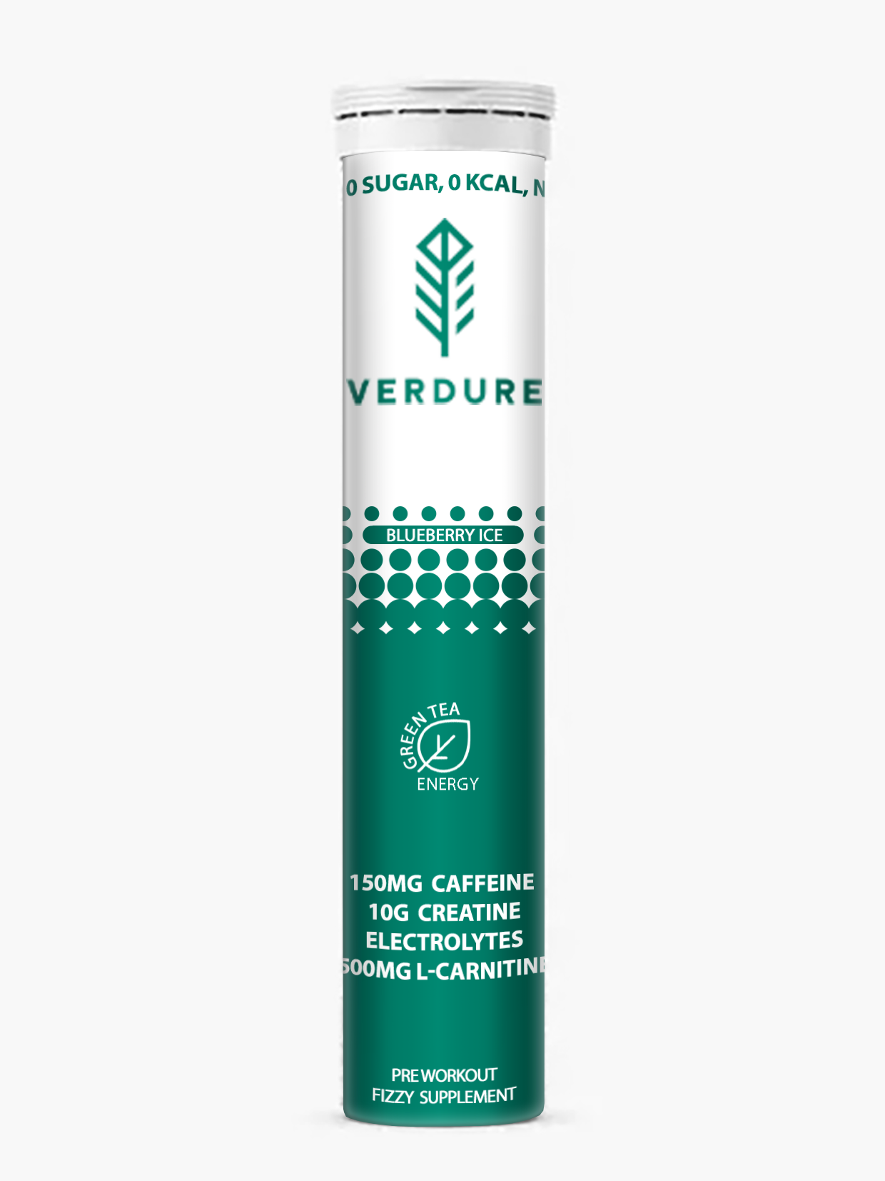 Verdure™ Fasted Fizzy Pre-Workout tablet