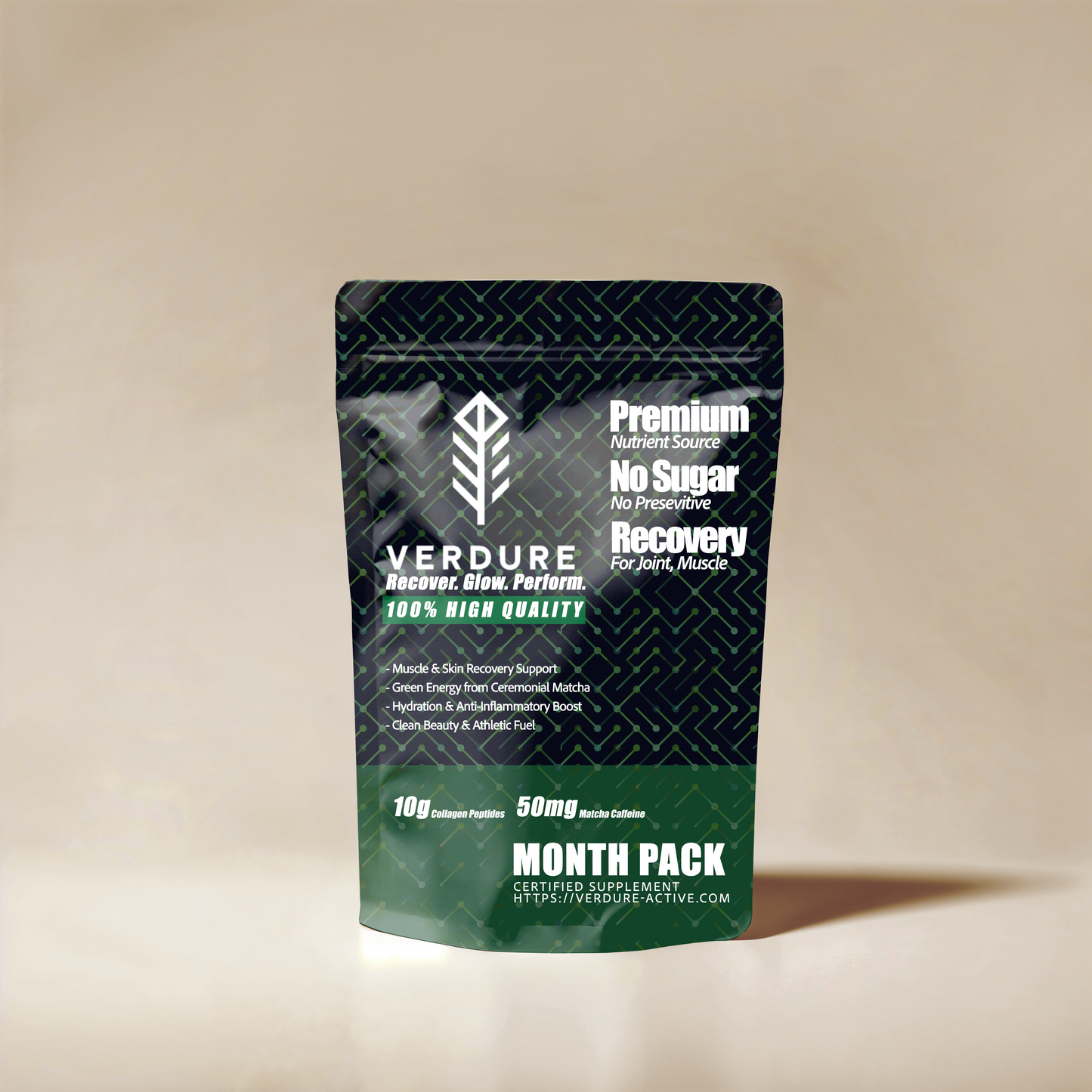 Verdure™ Detox Collagen Matcha Post Workout